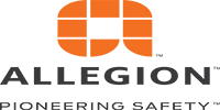 Allegion Pioneering Safety Logo